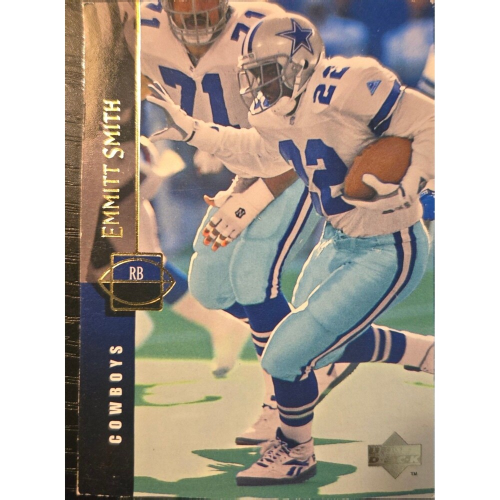1994 Upper Deck #157 Emmitt Smith Dallas Cowboys 1900 Yds/12 Tds NFL Football